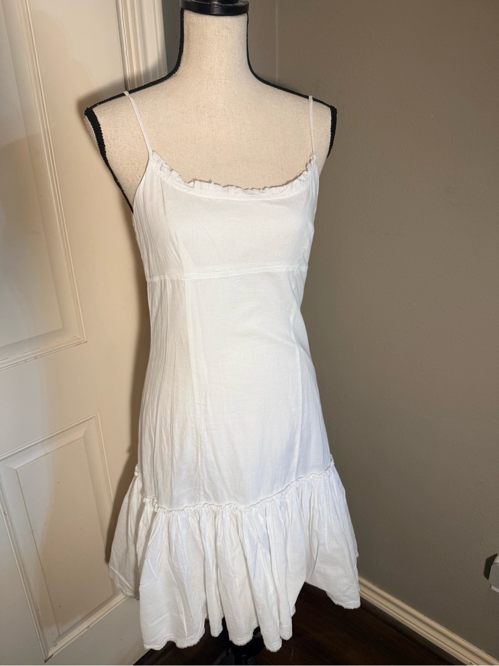American Eagle Outfitters White Mini Sundress